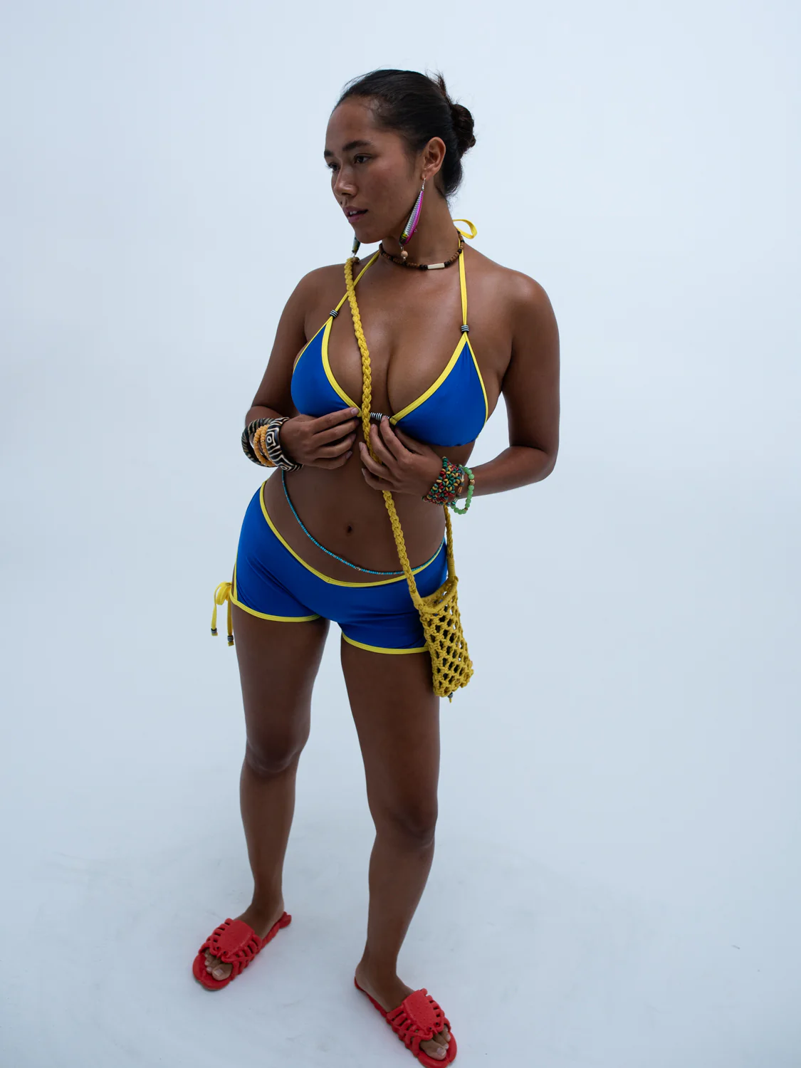 cristina top / blue - Image 3
