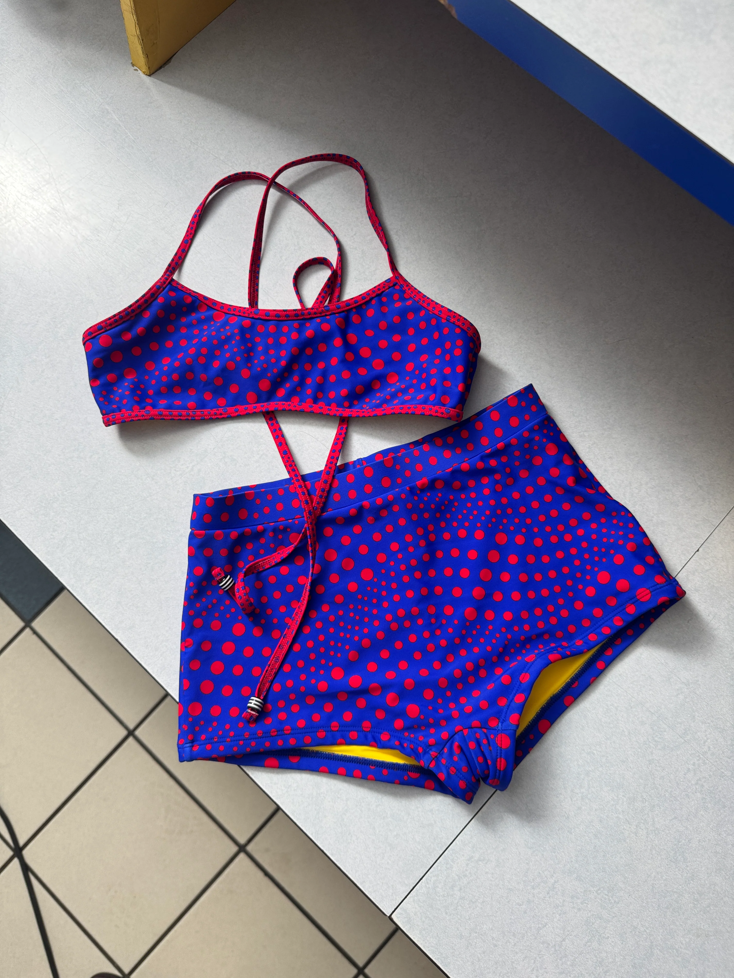 fifi short / marco island / red + blue - Image 4