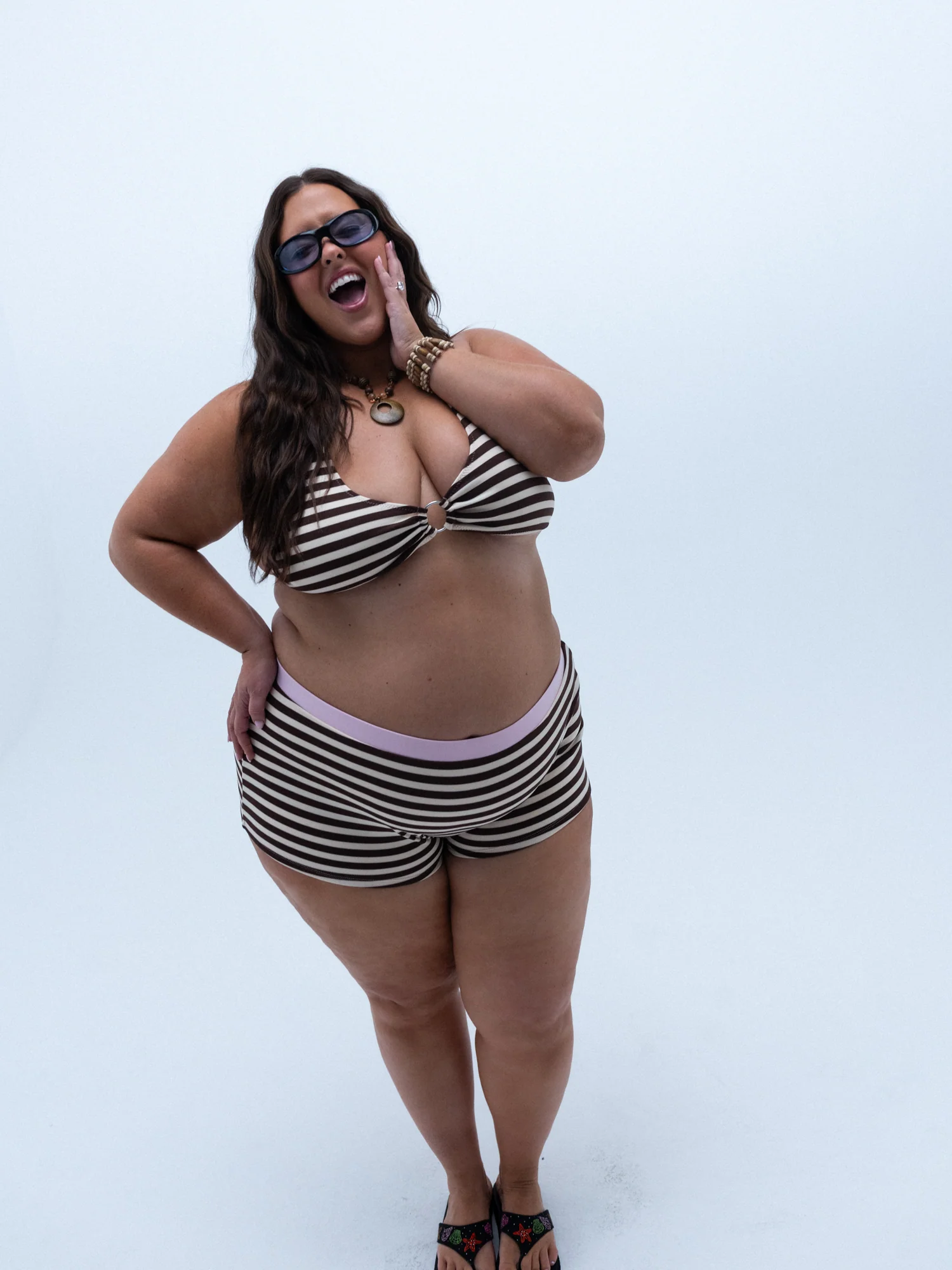 fifi short / sugar stripe - Image 5