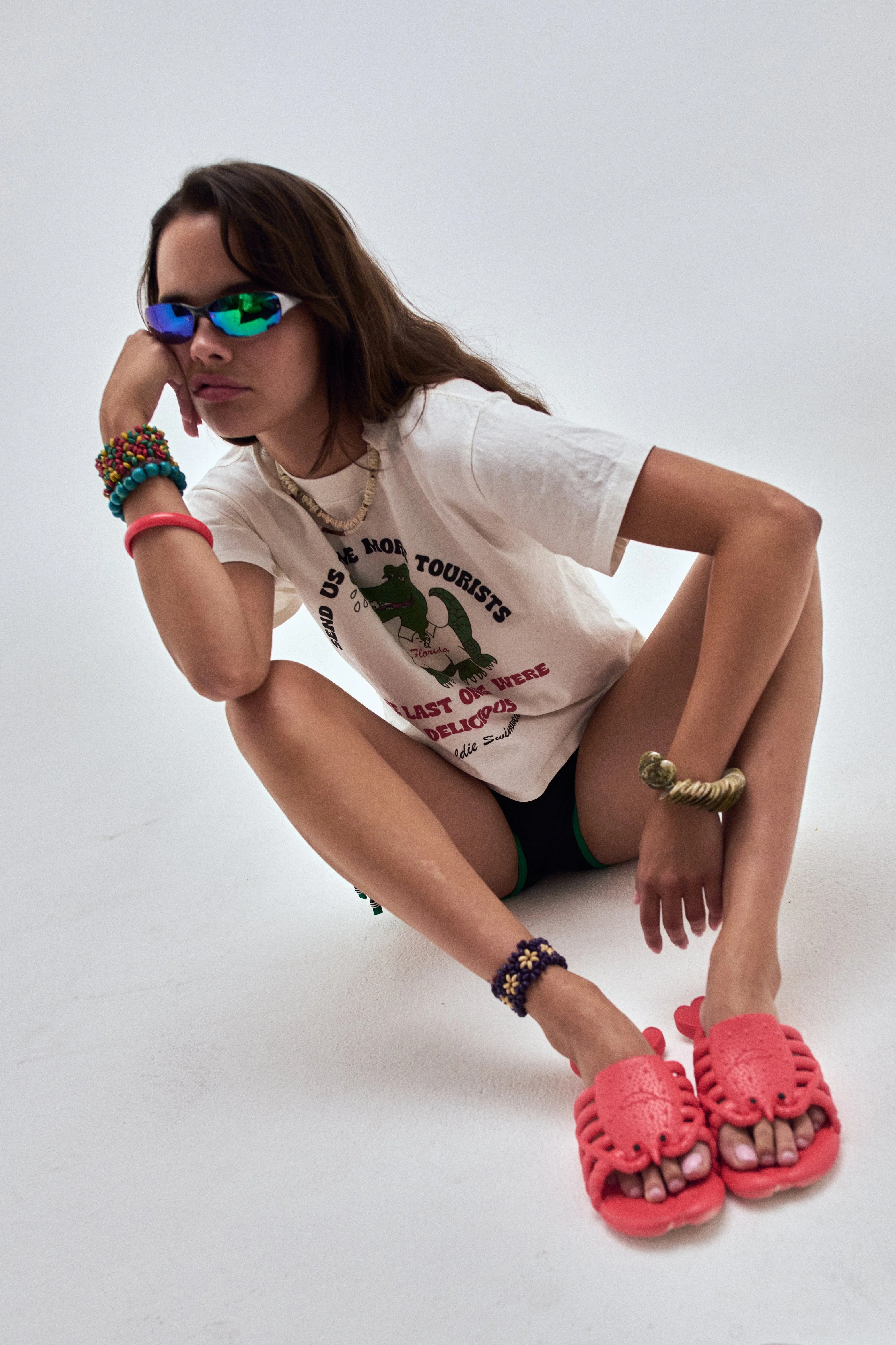 tourist tee / goldie gator - Image 6