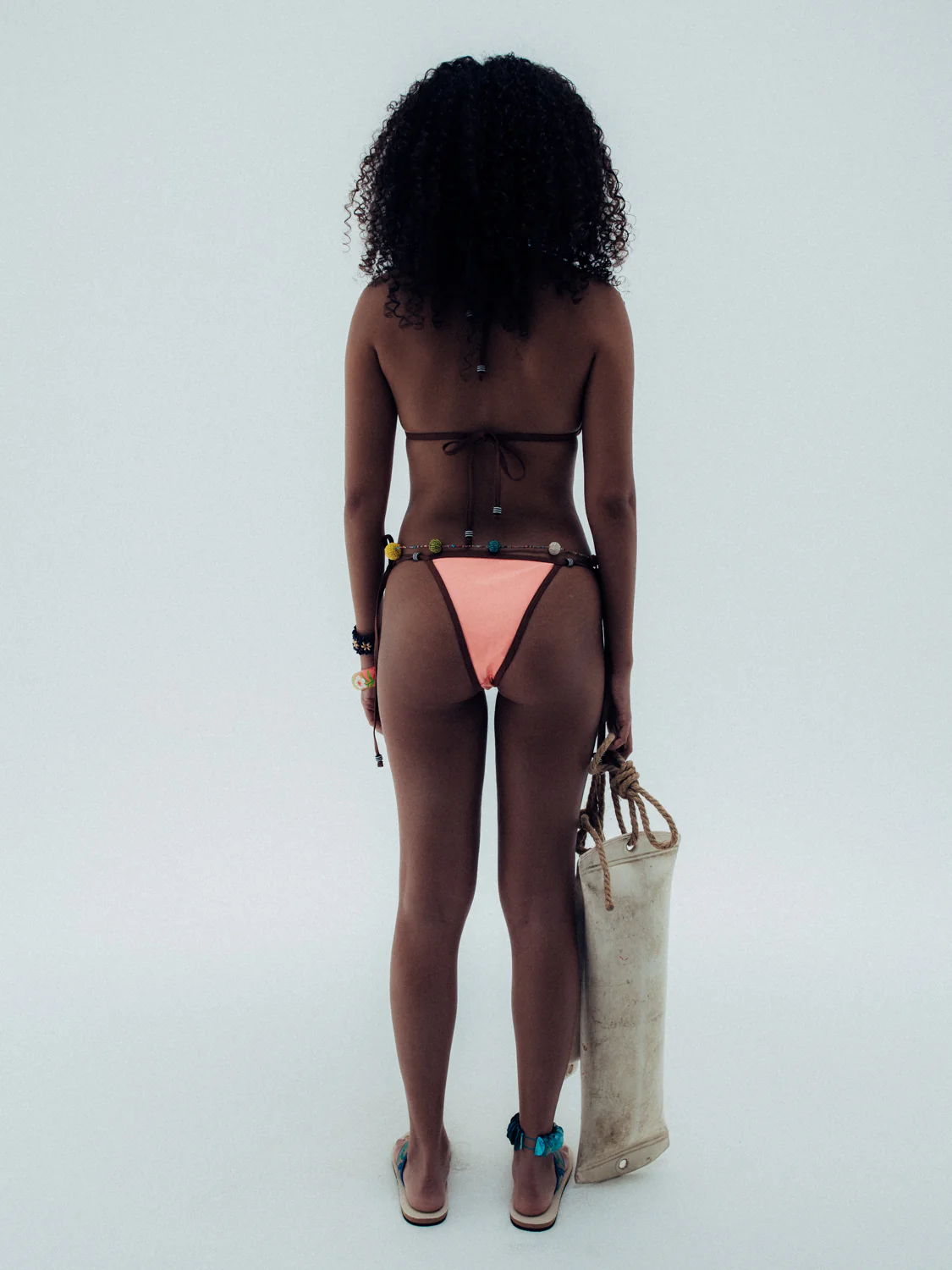 inés bottom / shimmer coral - Image 7
