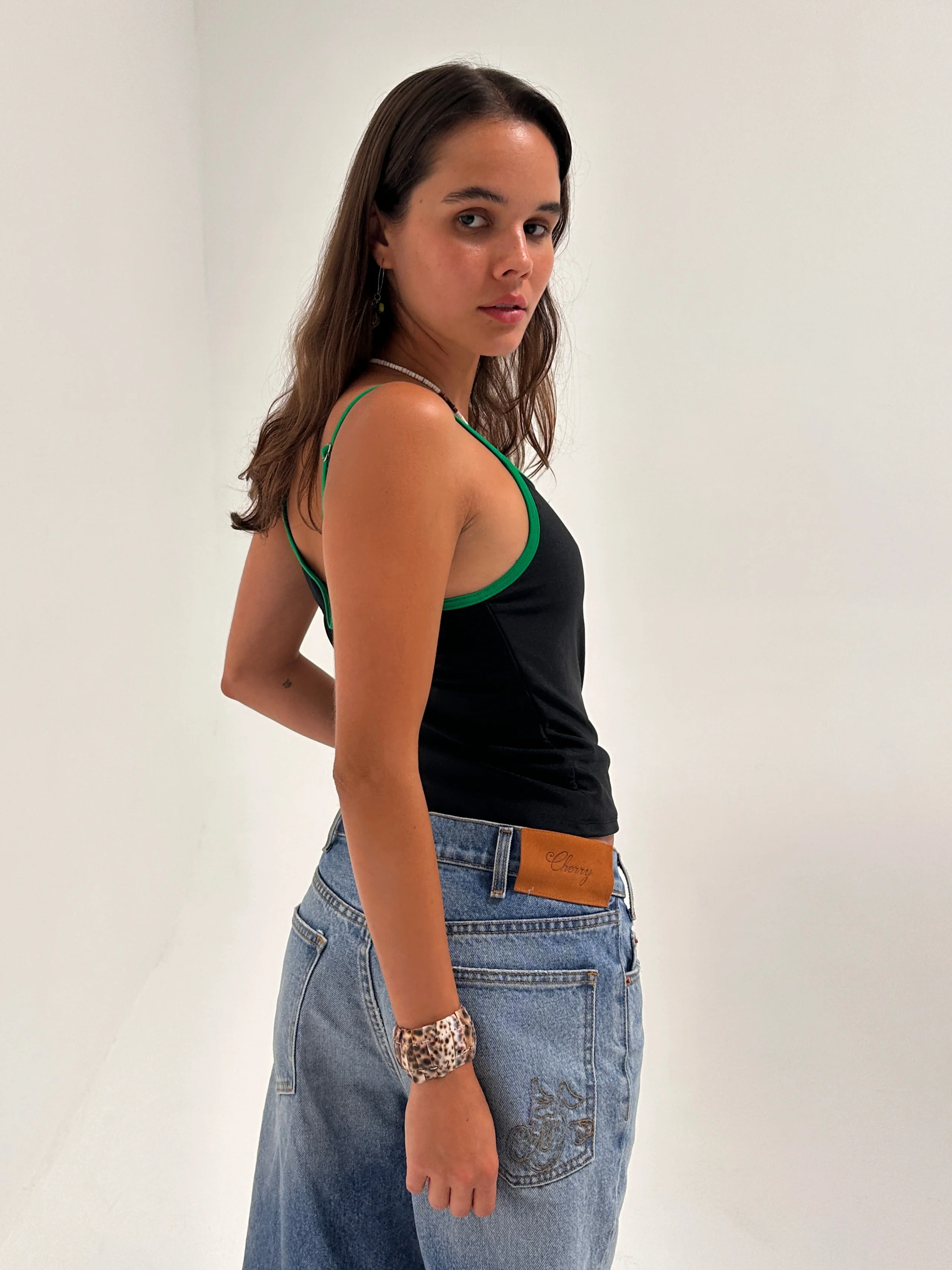 mila tank top / black - Image 7