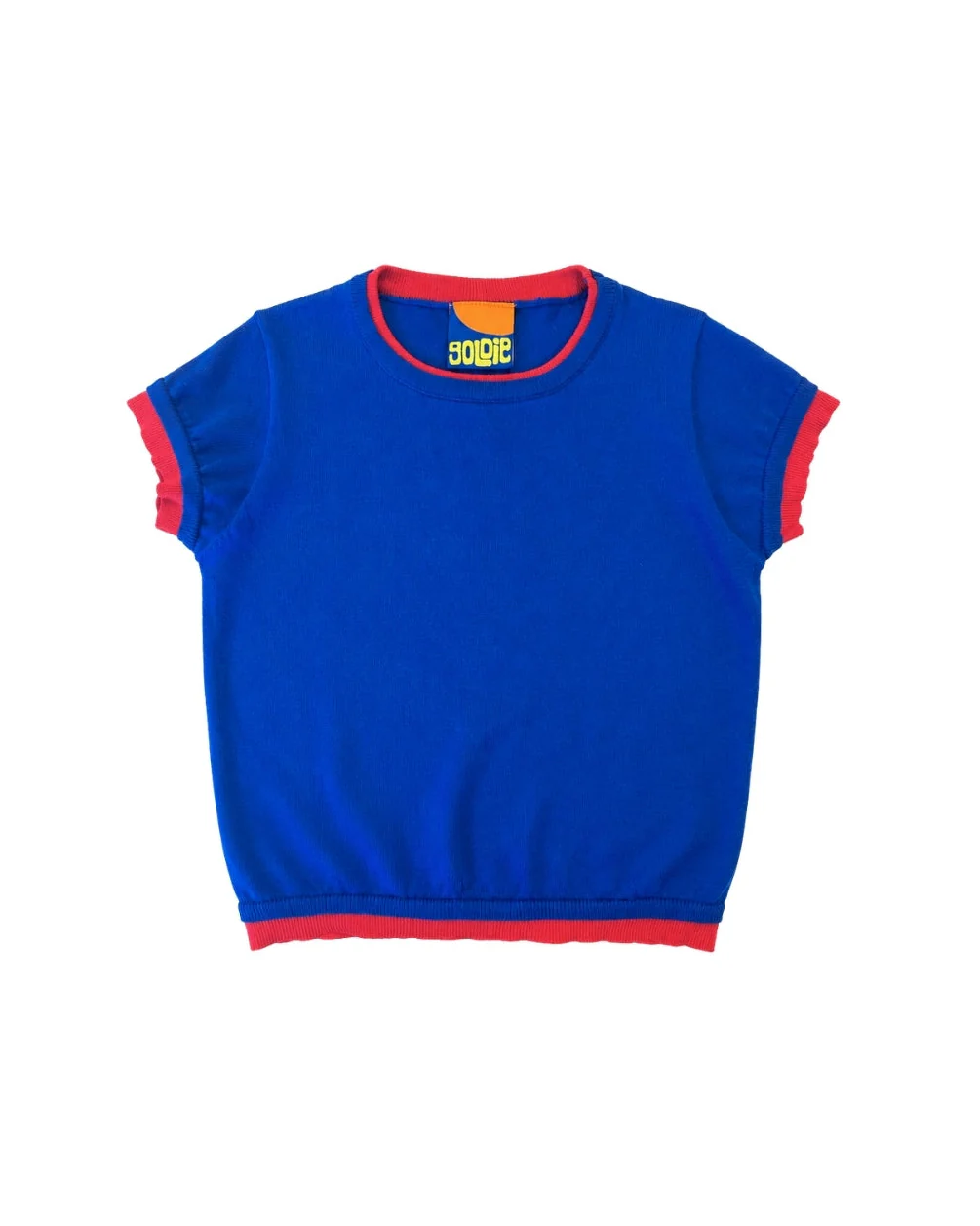 shelly knit tee / blue - Image 5